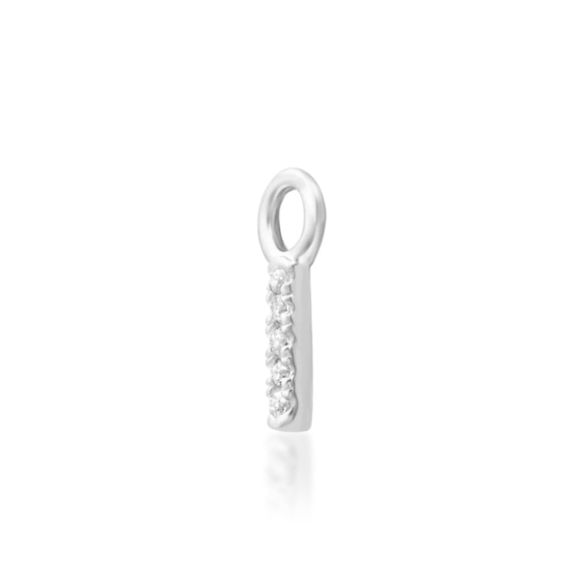 Pavé CZ Bar Helix Earring | Junipurr Spotlight