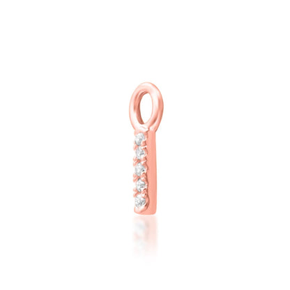 Pavé CZ Bar Helix Earring | Junipurr Spotlight