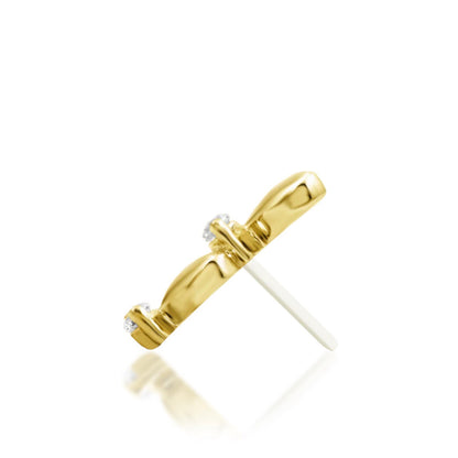 Yellow gold side profile