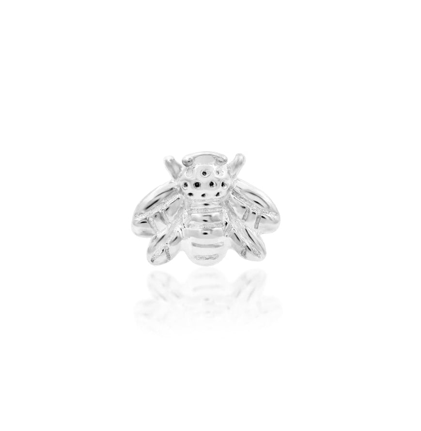 Junipurr Jewellery Mini Bee 14kt Gold Threadless End | Helix Lobe Tragus