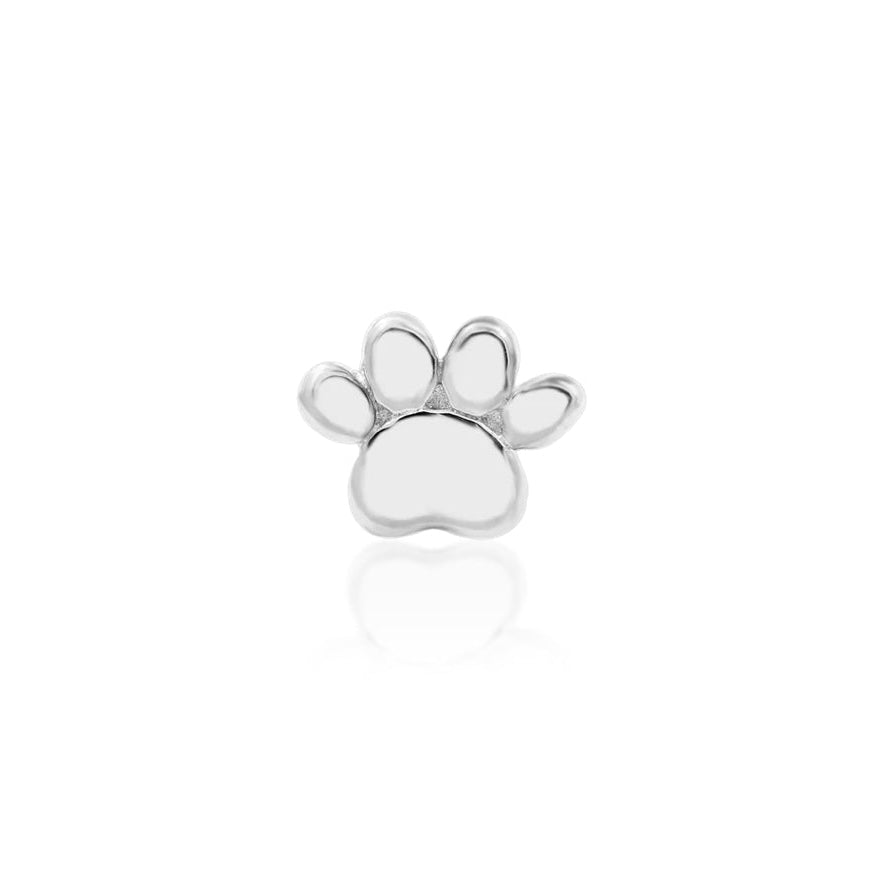 Yellow gold paw design.