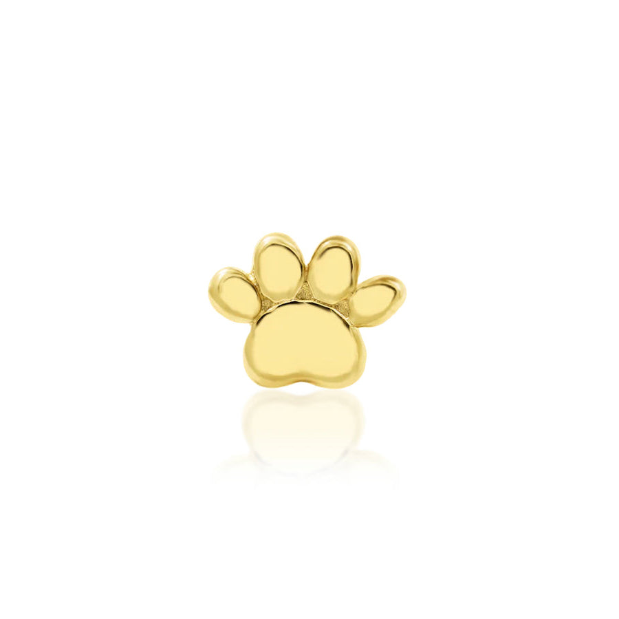 Yellow gold side profile.