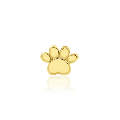 Yellow gold side profile.