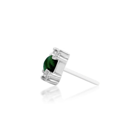 White gold side profile.