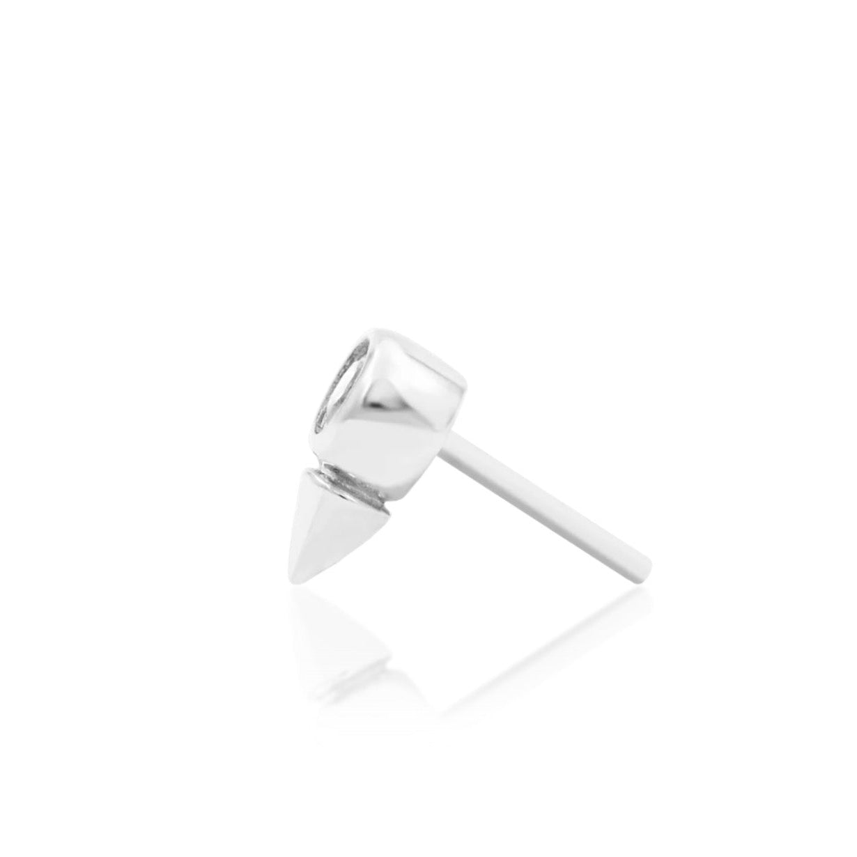White gold side profile.