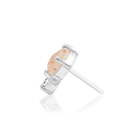 White gold side profile.