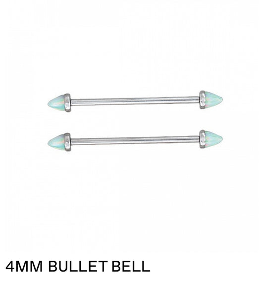 BVLA Custom Order 4mm Bullet Bell Barbell