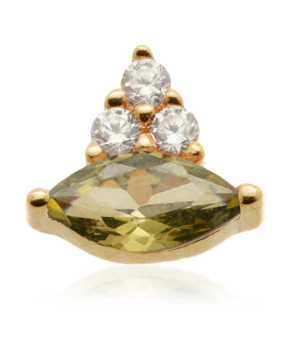 Tish Lyon 14kt Gold Marquise