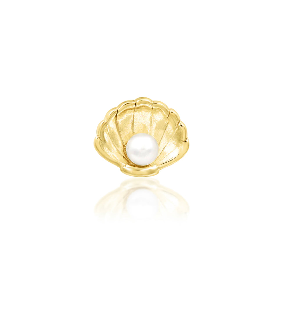 Junipurr Jewellery Shellby 14kt Gold Threadless End