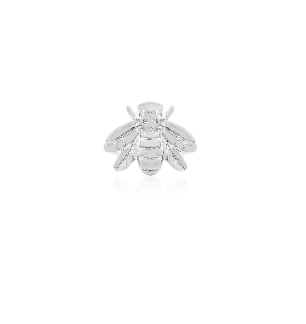 Junipurr Jewellery Gold Bee 14kt Gold Threadless End