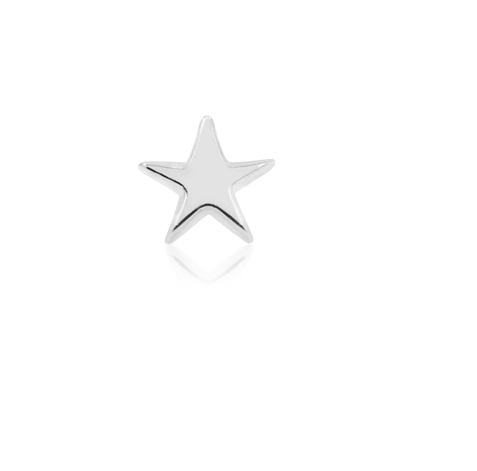 Junipurr Jewellery Gold Star 14kt Threadless End