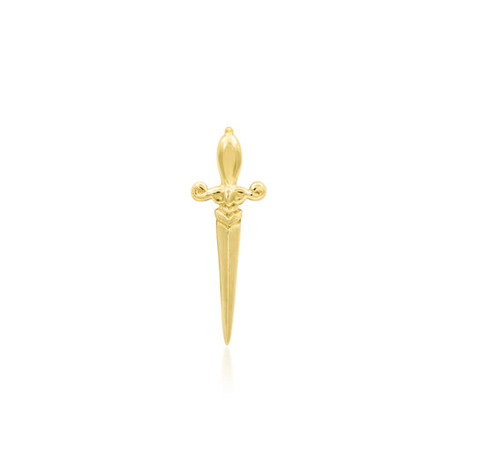 Junipurr Jewellery Looking Sharp 14kt Gold Threadless End