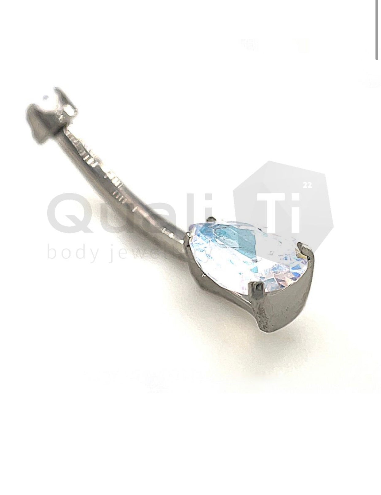 Droplet Navel QualiTi Titanium (colour variants)