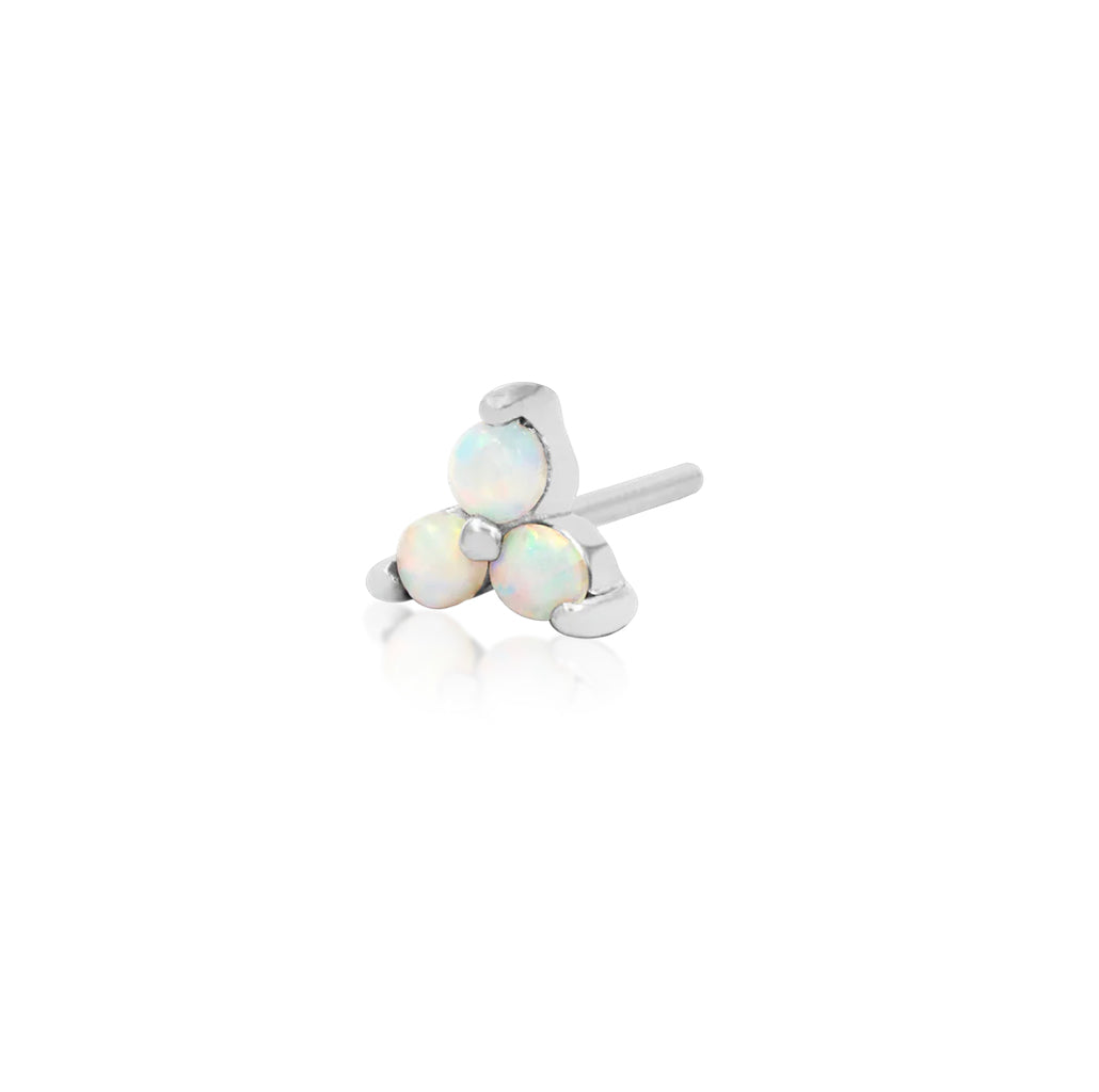 Junipurr Jewellery Trinity Opal 14kt Gold Threadless End