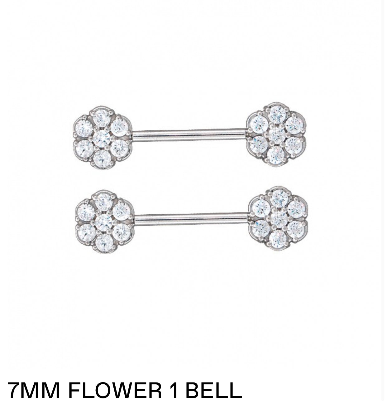 BVLA Custom Order 7mm Flower 1 Bell