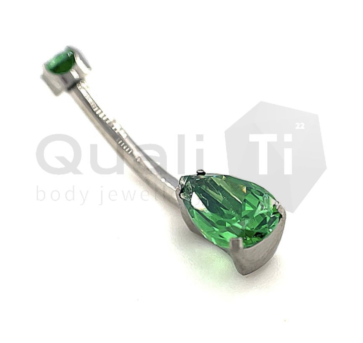 Droplet Navel QualiTi Titanium (colour variants)