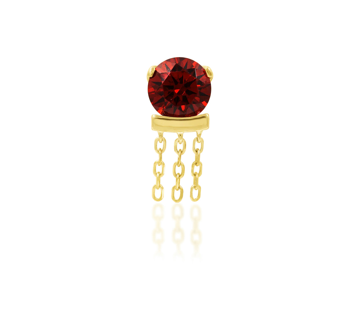 Junipurr Jewellery Coella 14kt Gold Threadless End