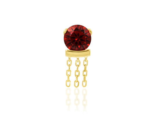 Junipurr Jewellery Coella 14kt Gold Threadless End