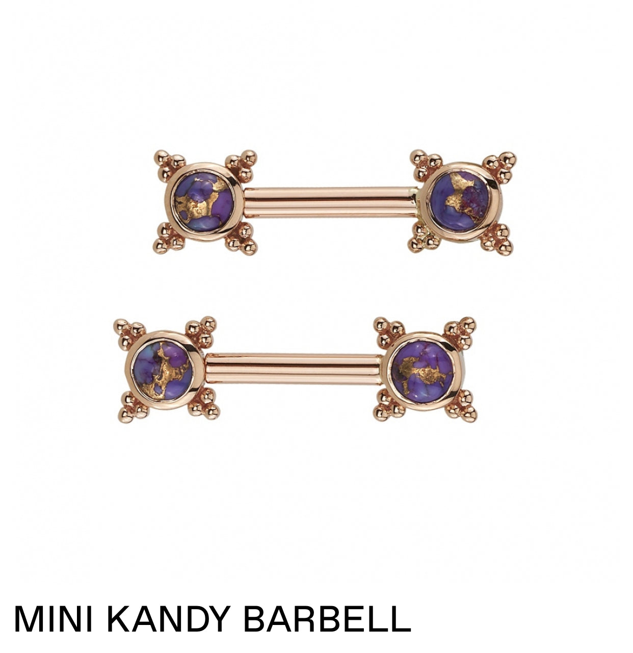 BVLA Custom Order Mini Kandy Nipple Barbell