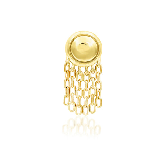 Junipurr Jewellery Charlie 14kt Gold Threadless send