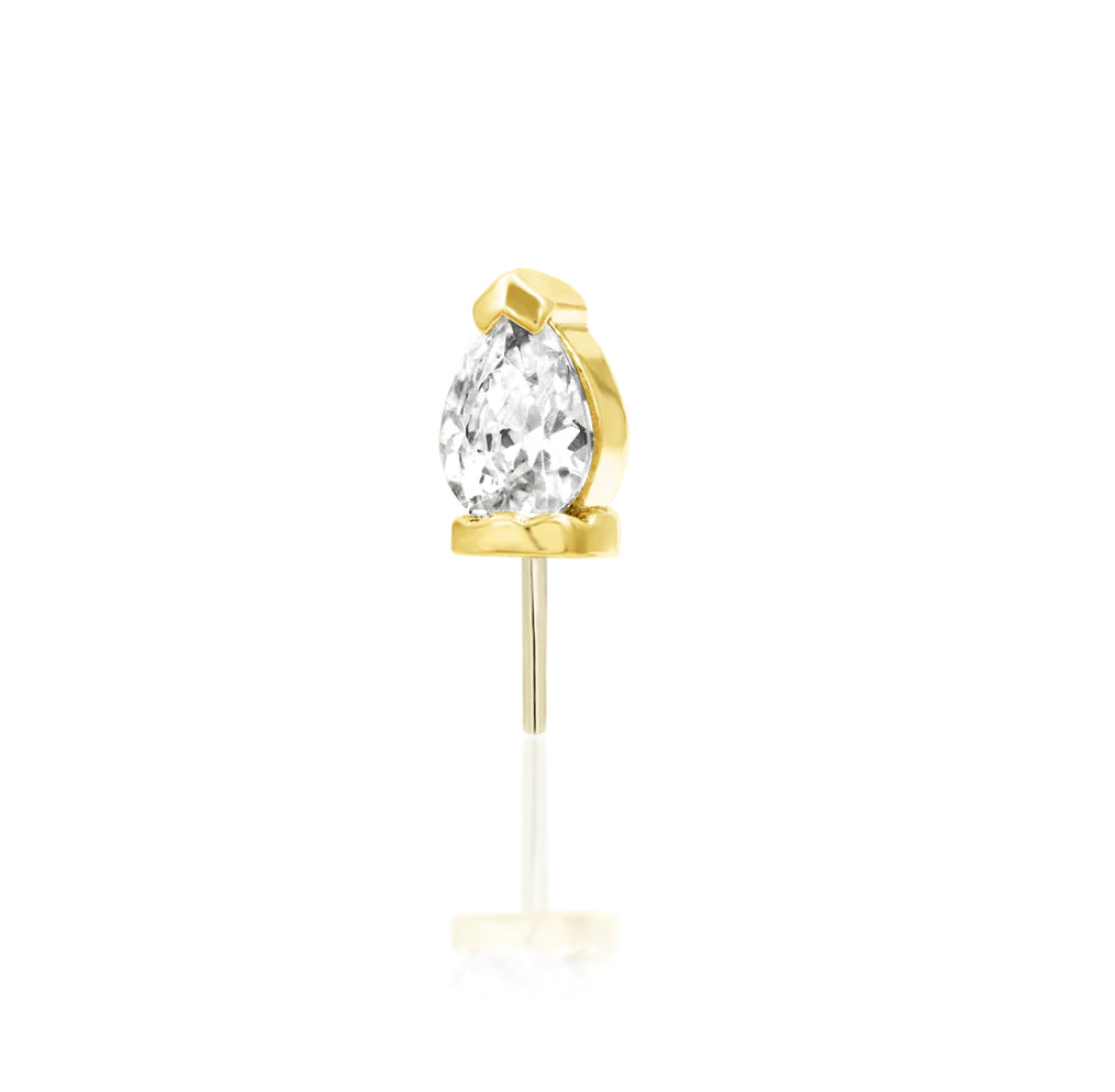 Junipurr Jewellery Marcy 14kt Gold Threadless End