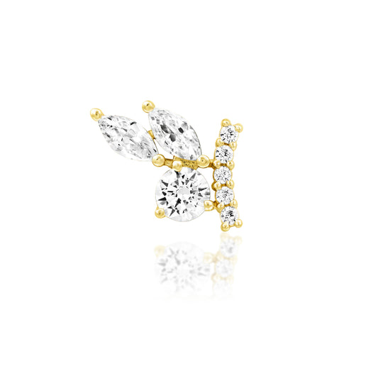 Junipurr Jewellery Spring 14kt Gold Threadless End