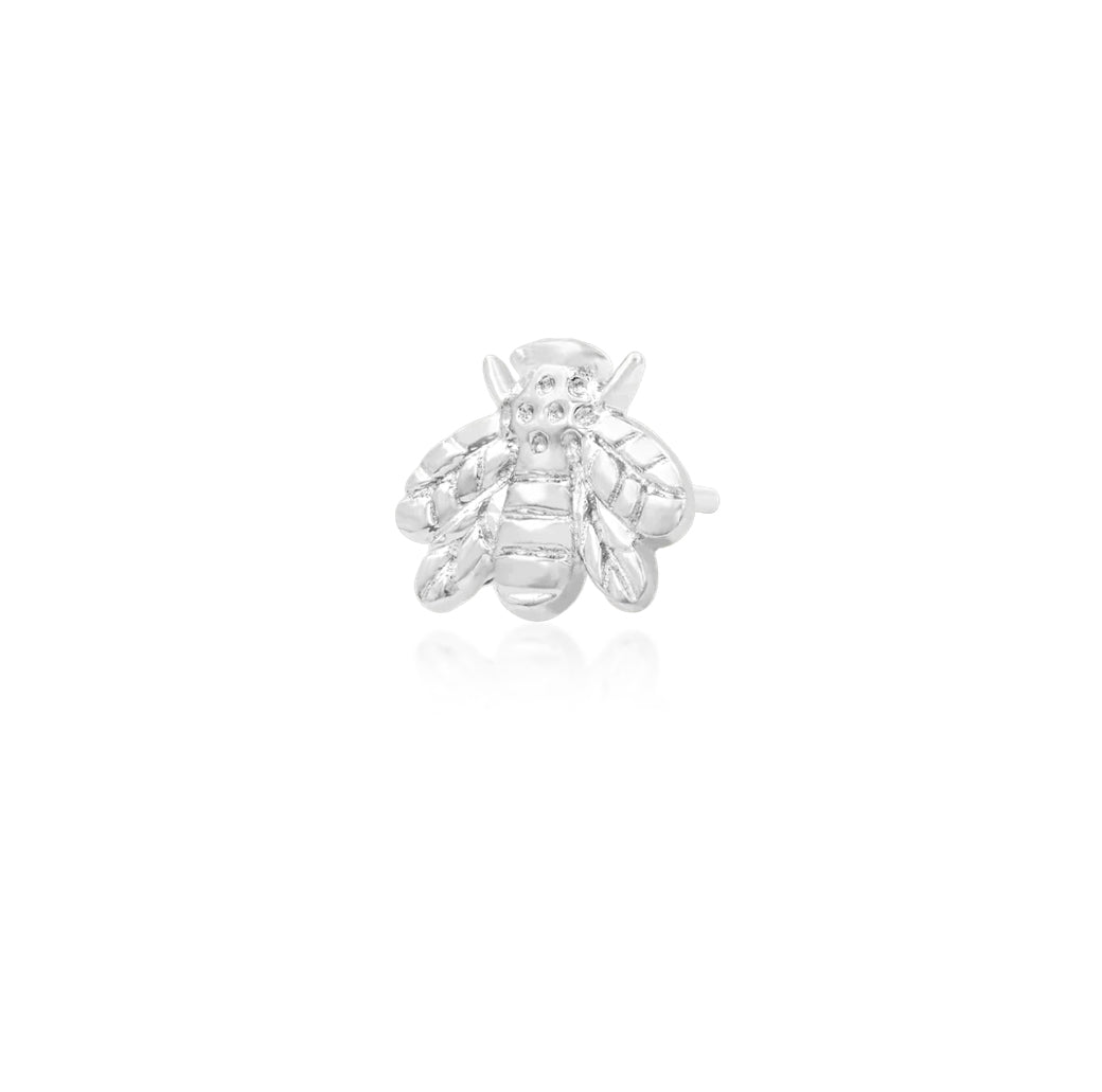 Junipurr Jewellery Gold Bee 14kt Gold Threadless End