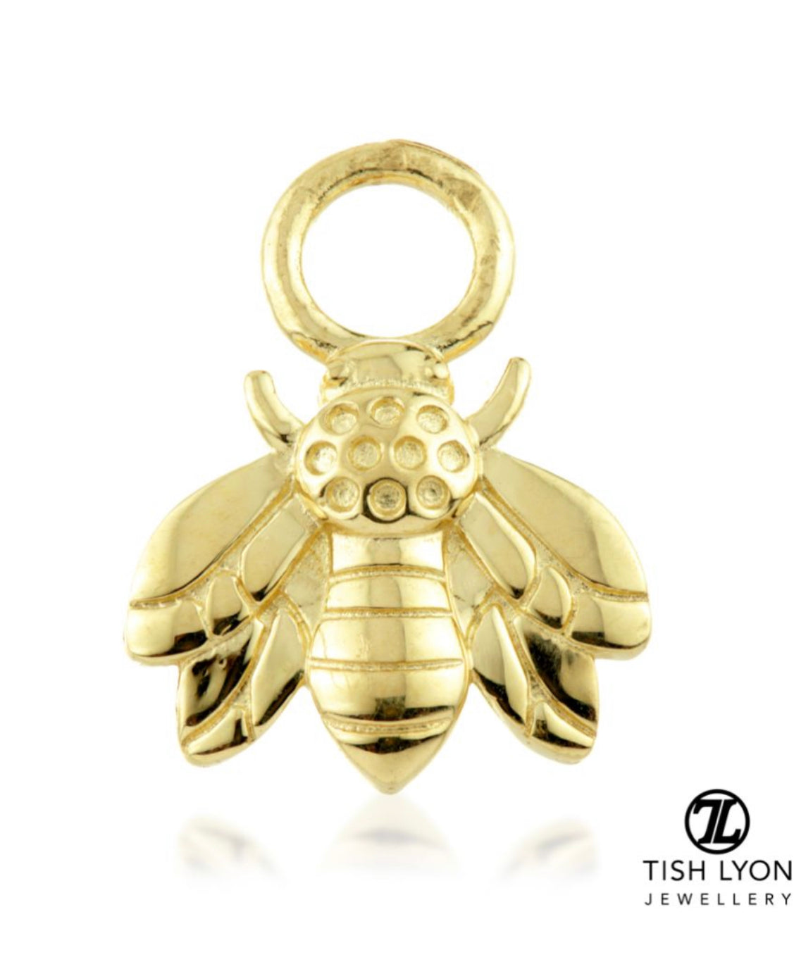 Tish Lyon Gold Bee Charm