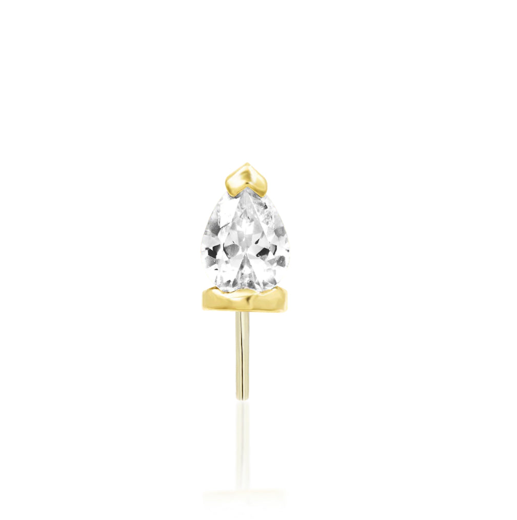 Junipurr Jewellery Marcy 14kt Gold Threadless End