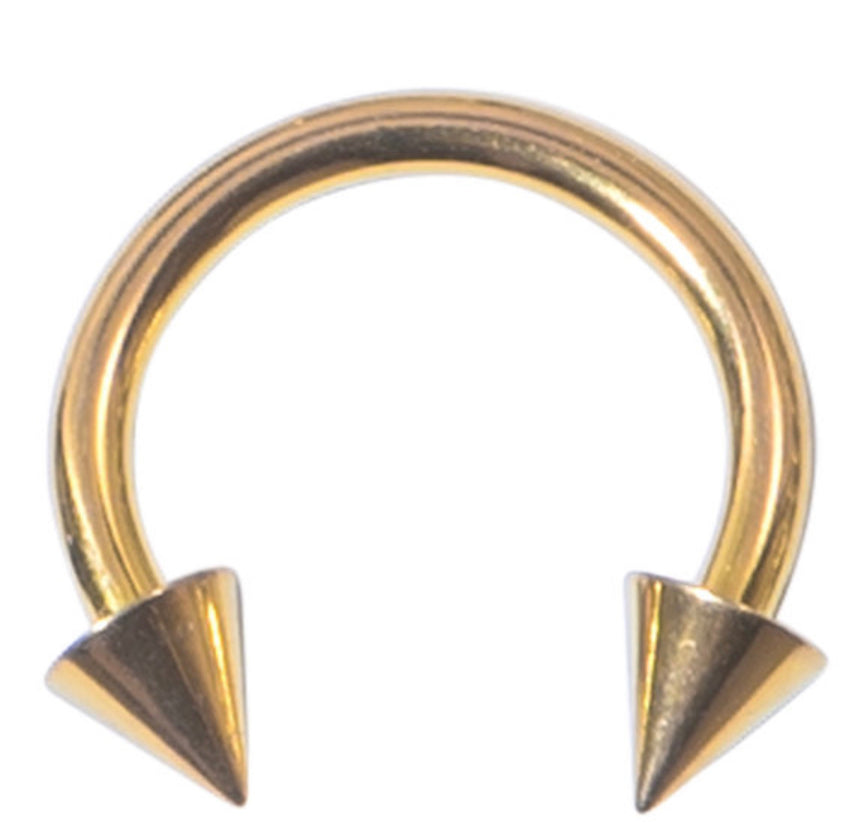 Titanium Coned Circular Barbells (CBB) (Horseshoes