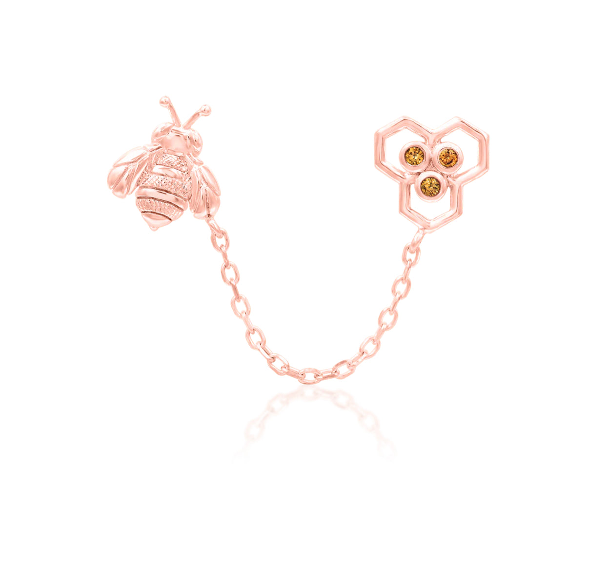 Junipurr Jewellery 14kt Gold Oh Honey Bee Chain