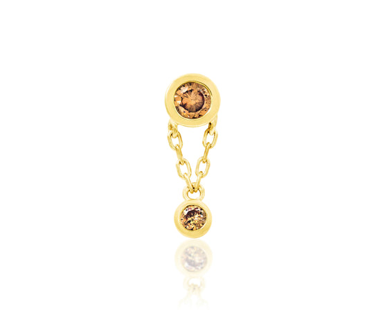 Junipurr Jewellery Harriet 14kt Gold Threadless End