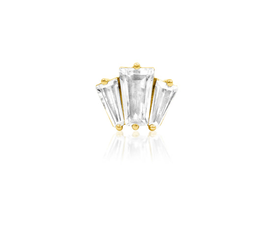 Junipurr Jewellery Haylen 14kt Gold Threadless End