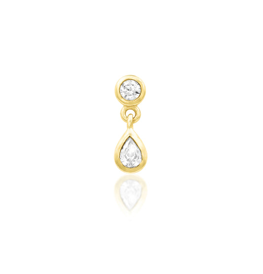 Junipurr Jewellery Ingrid 14kt Gold Threadless End