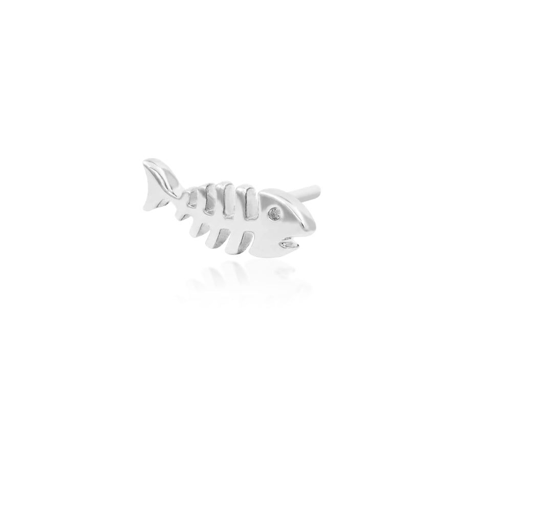 Junipurr Jewellery Gold Fishbone 14kt Threadless End