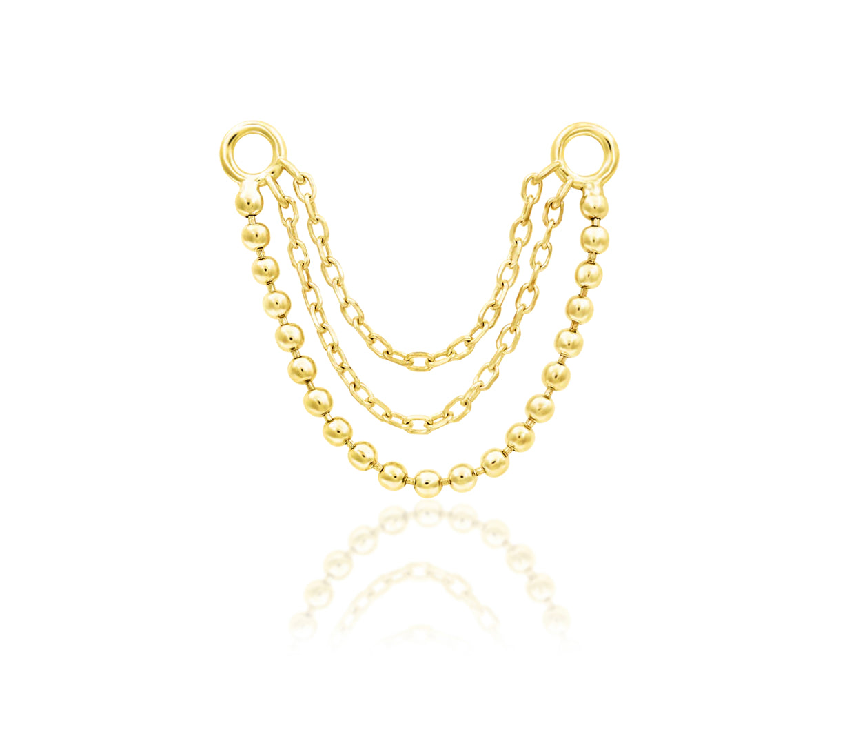 Junipurr Jewellery 14kt Gold Quinn Chain