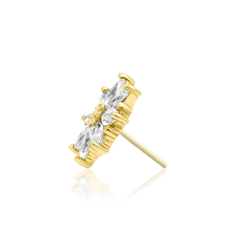 Junipurr Jewellery Annabelle 14kt Gold Threadless End