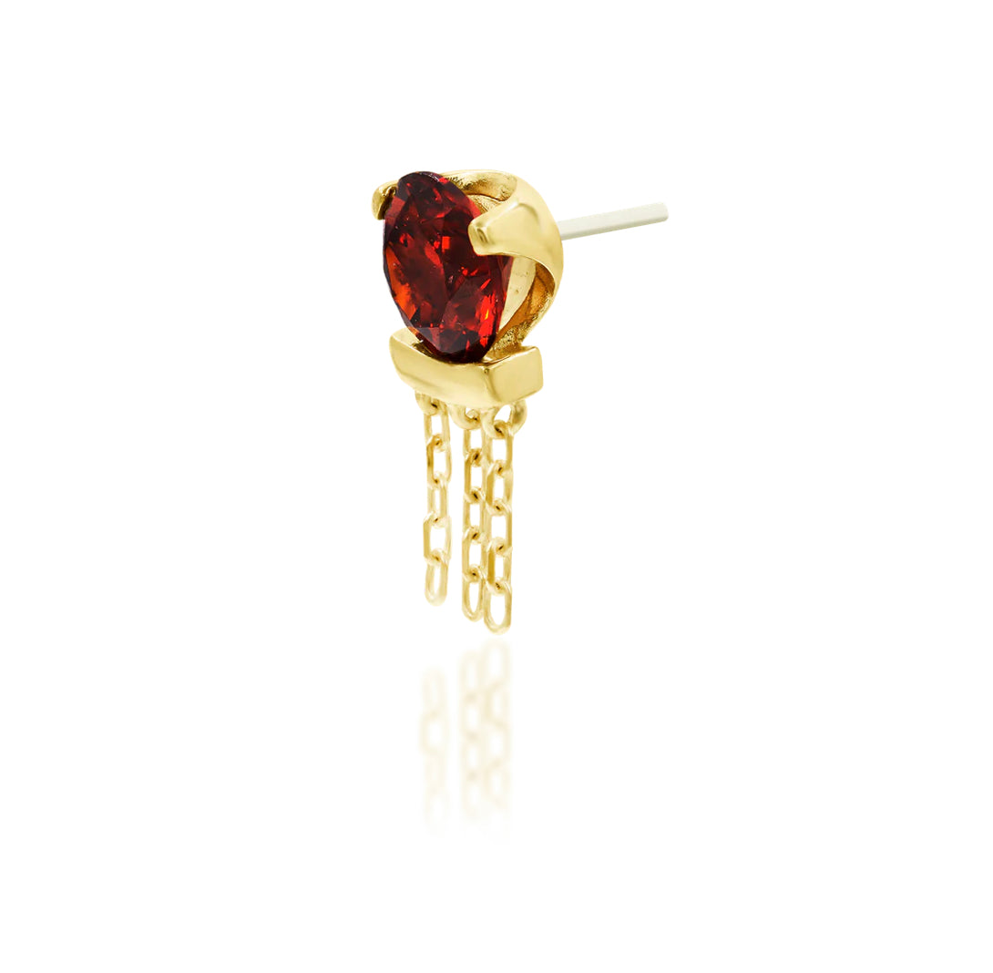 Junipurr Jewellery Coella 14kt Gold Threadless End