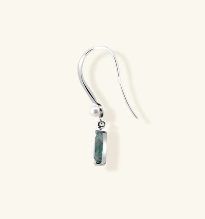 Junipurr Veqq solid 14k gold nature-inspired hanging charm set, product image.