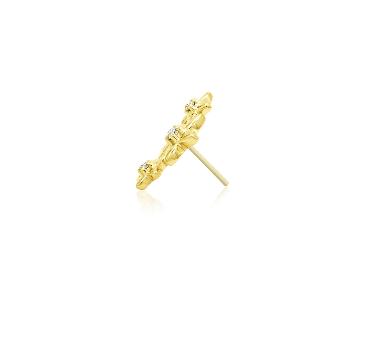 Junipurr Jewellery 14kt Gold Maggie Threadless End