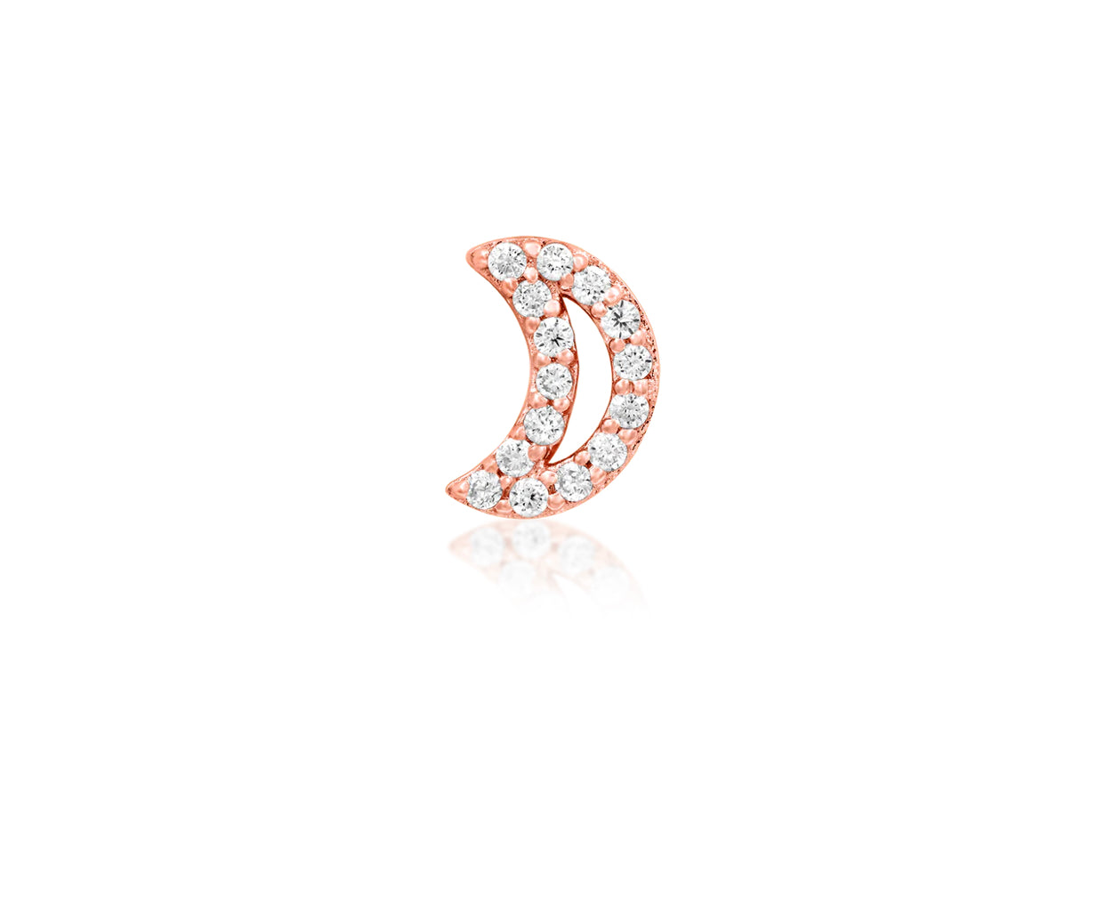 Junipurr Jewellery Lunar 14kt Gold Threadless End