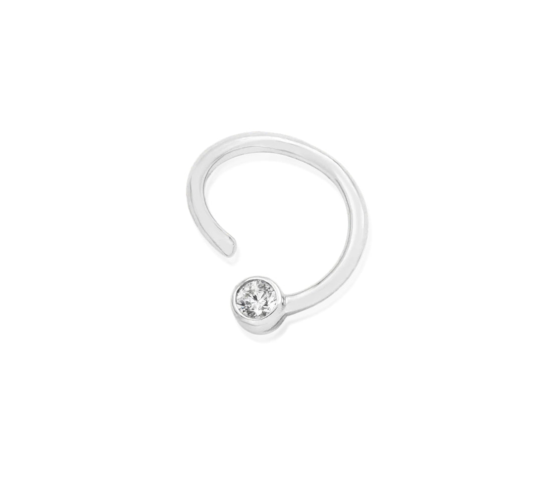 Junipurr Jewellery 14kt gold ring fixed cz