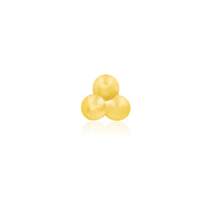 Gold Tri-Bead